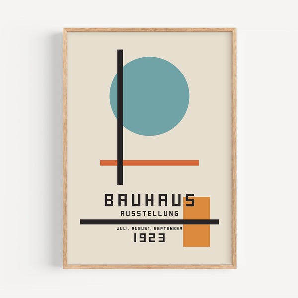 Affiche Bauhaus - Ausstellung, 1923