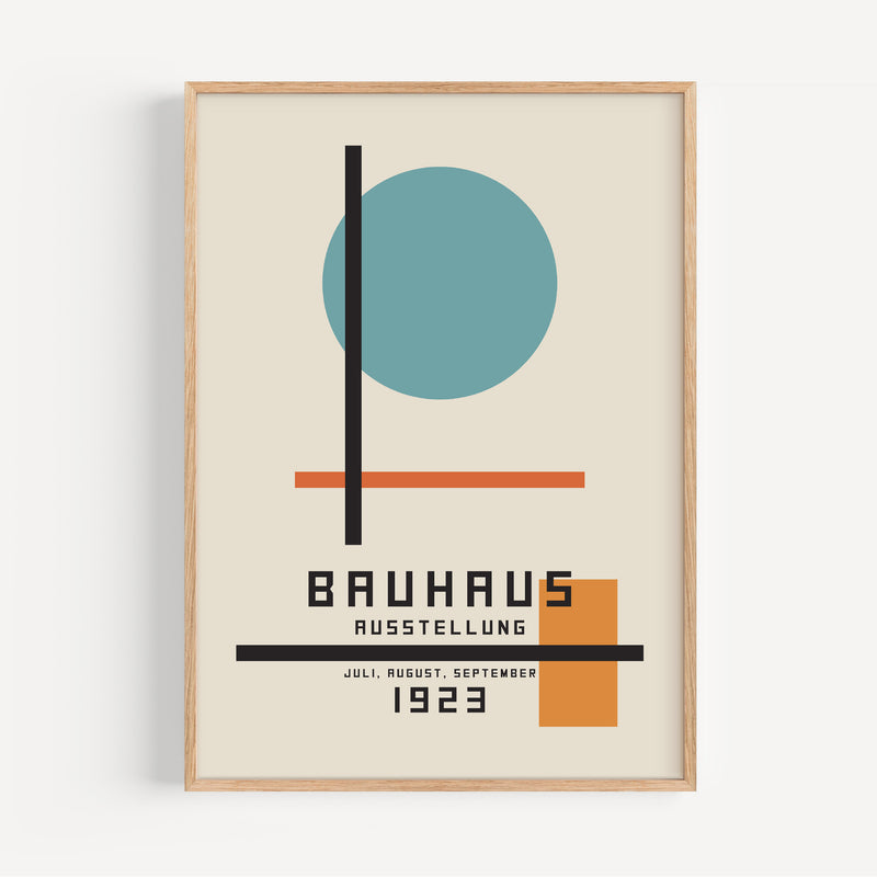 Affiche Bauhaus - Ausstellung, 1923