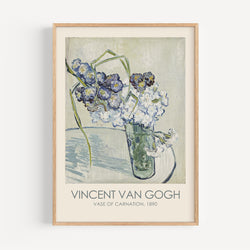 The French Print - Affiche Vincent Van Gogh - Vase of Carnation, 1890