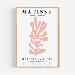 Affiche Matisse Inspired, Berggruen & Cie