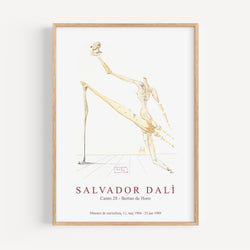 Affiche Salvador Dali - Canto 28, Bertan de Horn