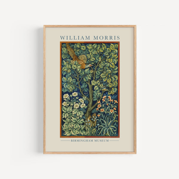 Affiche William Morris - Coq Faisan, 1916