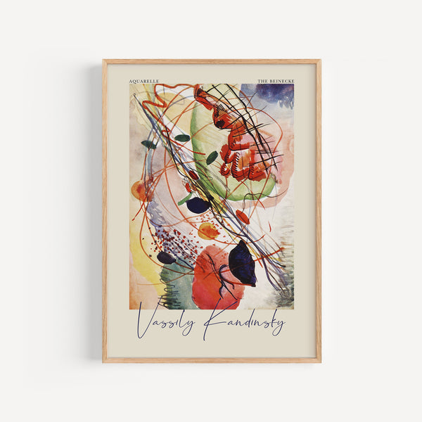 Affiche Kandinsky - Aquarelle