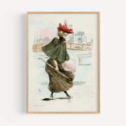 The French Print - Affiche Modes Féminines du 19e siècle, 1893 Henri Boutet