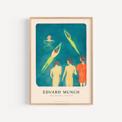 Affiche Edvard Munch, Boys Bathing