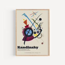 Affiche Kandinsky - Violet Litograph, 1925