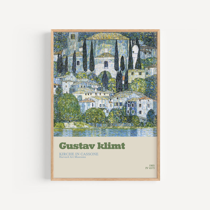 Affiche Gustav Klimt - Kirche in Cassone, 1905