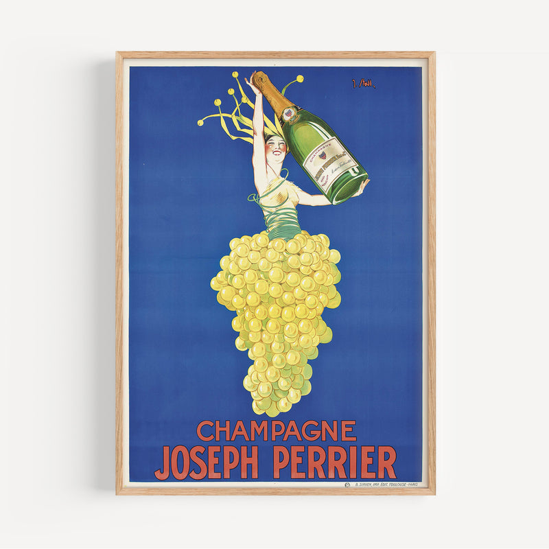 The French Print - Affiche Champagne Joseph Perrier