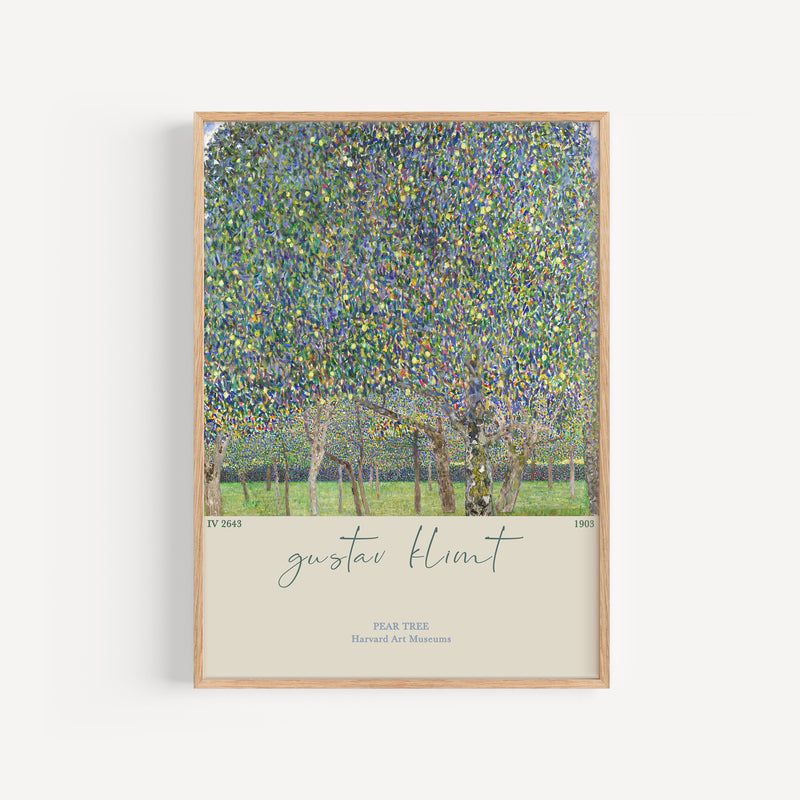Affiche Gustav Klimt - Pear Tree, 1903