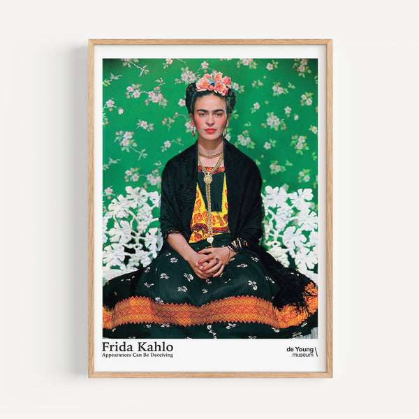 The French Print - Affiche Frida Kahlo - De Young Museum