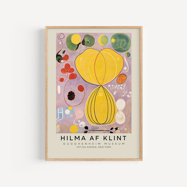 Affiche Hilma af Klint - Les Dix Plus Grands