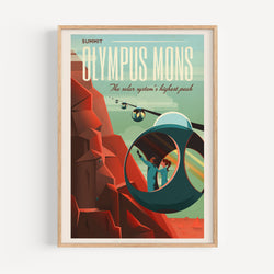 The French Print - Affiche Olympus Mons
