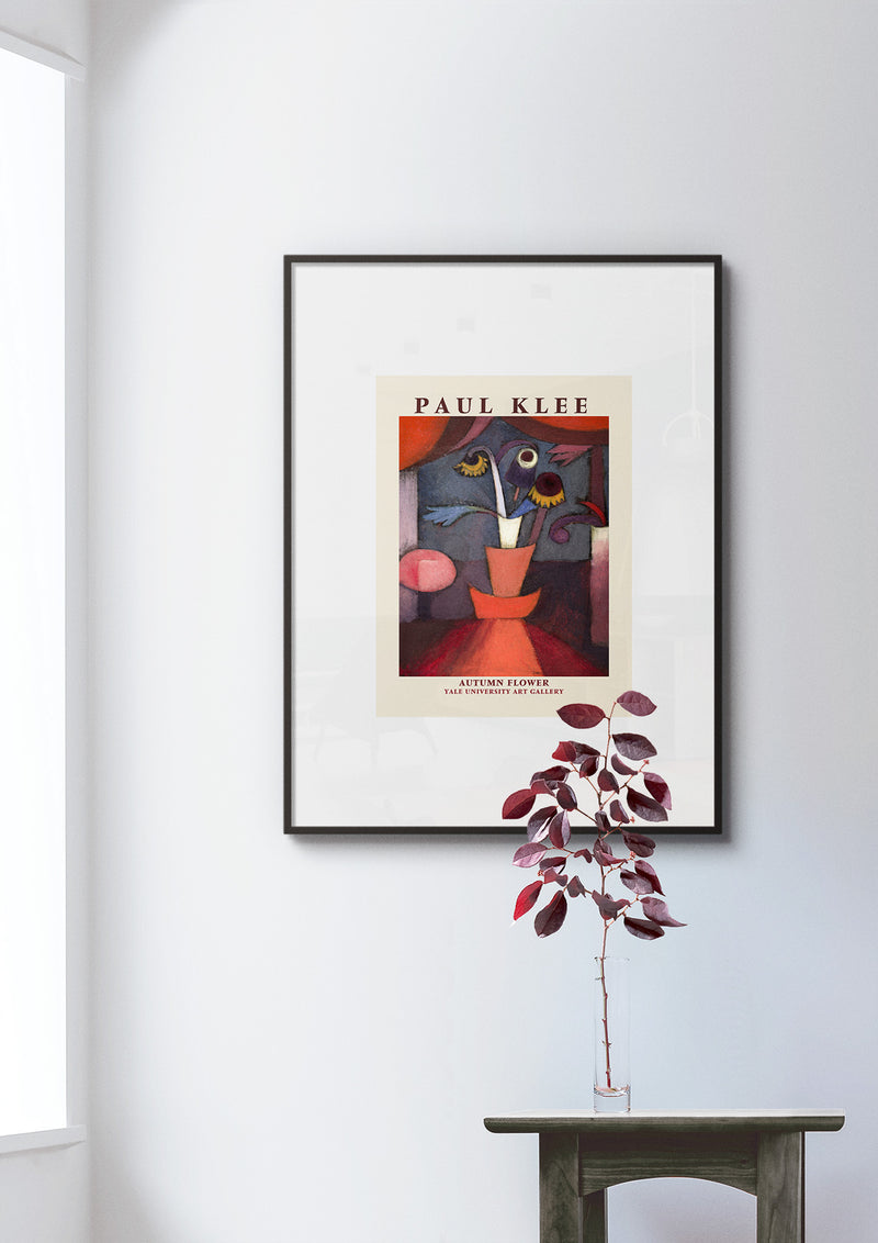 Affiche Paul Klee - Autumn Flower, 1922