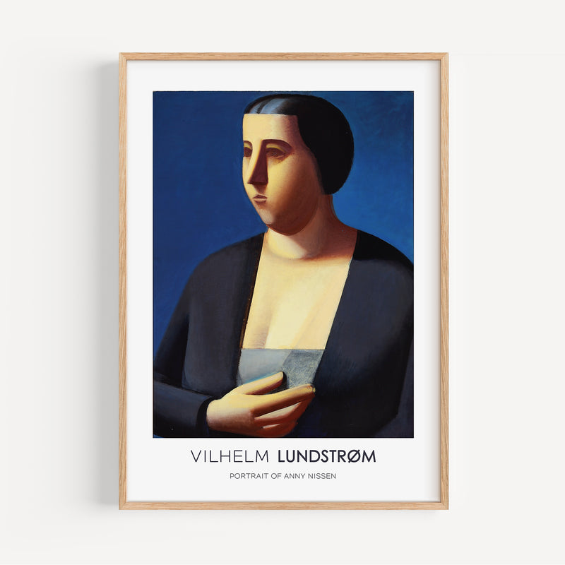 The French Print - Affiche Vilhelm Lundstrom, Portrait of Anny Nissen