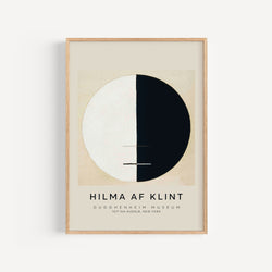 Affiche Hilma af Klint - Le Point de Vue de Buddha sur la vie terrestre