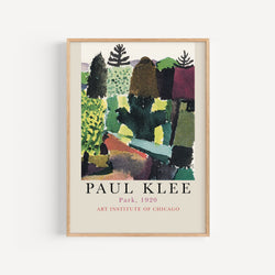 Affiche Paul Klee - Park, 1920