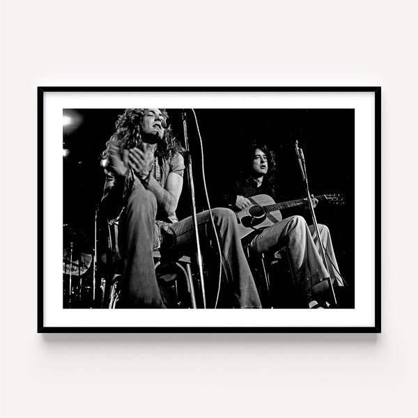 Photographie N&B Led Zeppelin