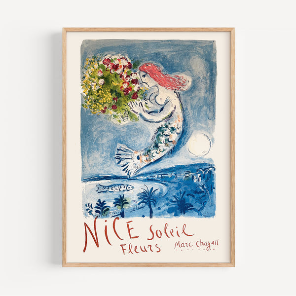 Chagall, Nice, Soleil, Fleurs