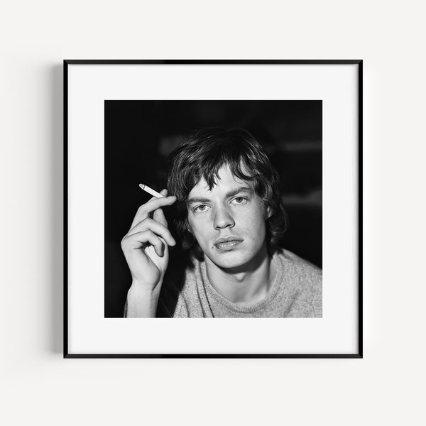 Photographie N&B Mick Jagger