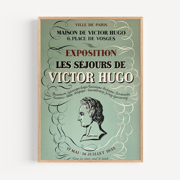 Affiche Exposition Victor Hugo