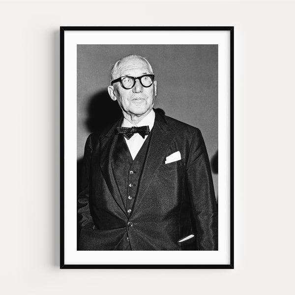 Photographie N&B Le Corbusier