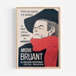 Affiche Aristide Bruant by Toulouse Lautrec