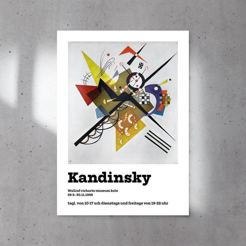Affiche Kandinsky - On White II, 1923