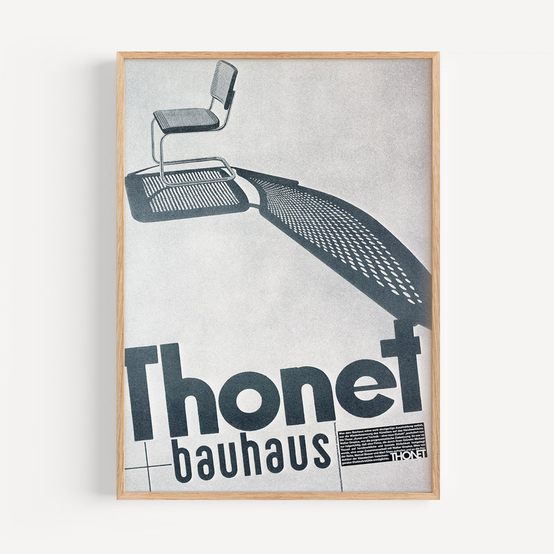 Affiche Thonet Bauhaus
