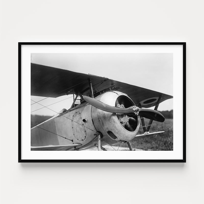 Photographie Noir & Blanc Avion à Hélice
