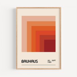 The French Print - Affiche Bauhaus
