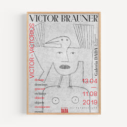 Affiche Victor Brauner - Galerie DadaThe French Print - Affiche Victor Brauner - Galerie Dada